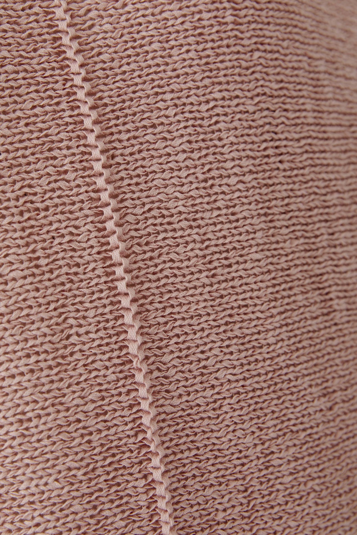 OUI FASHION Tricot Fil Ruban Sweater - Dusty Rose - Image 5 of 7