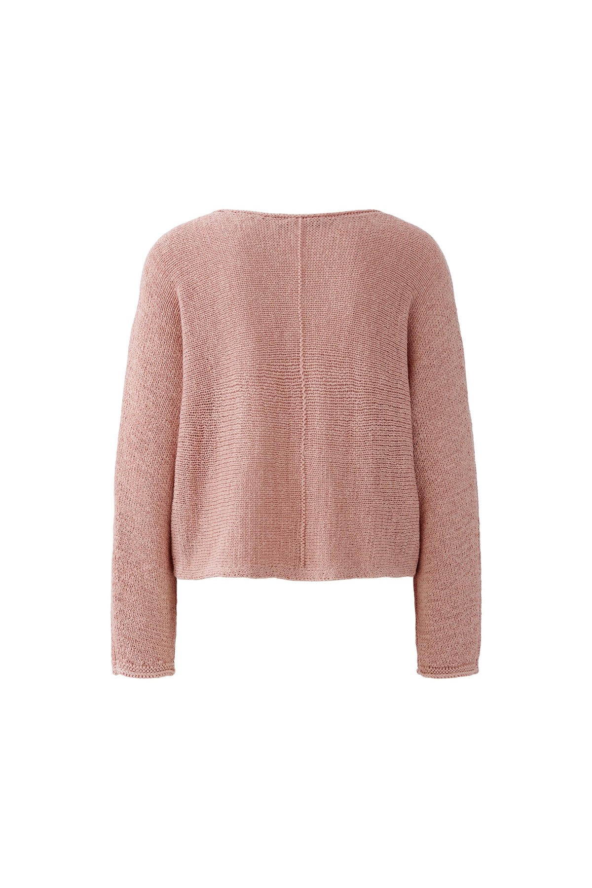 OUI FASHION Tricot Fil Ruban Sweater - Dusty Rose - Image 7 of 7