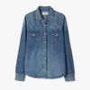 Nili Lotan Travis Shirt - Indigo Rinse - Thumbnail 3