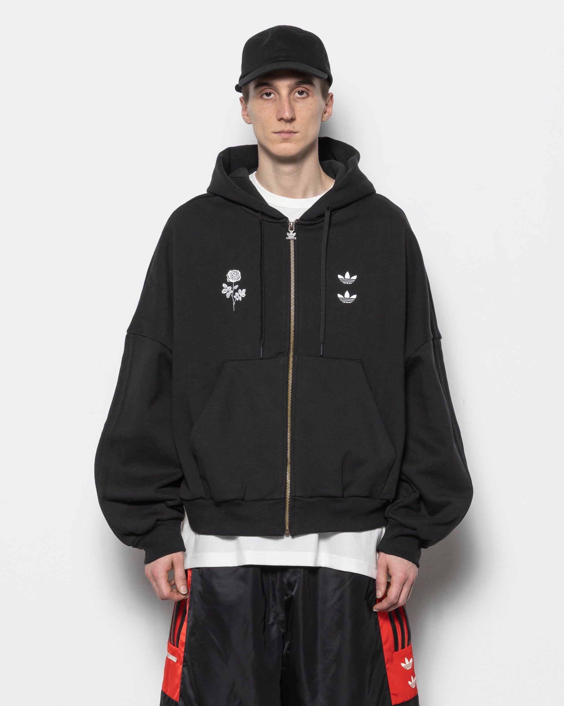 Adidas Willy Chavarria Zip Hoodie - Black | Garmentory