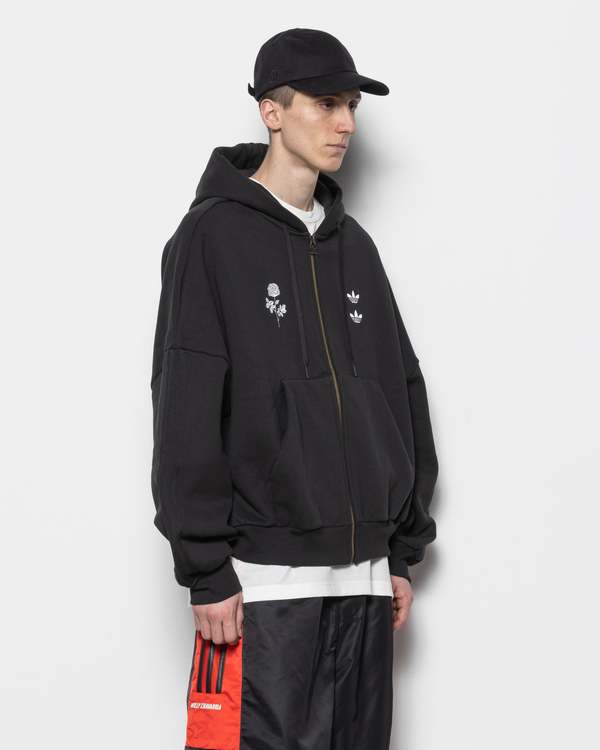 Adidas Willy Chavarria Zip Hoodie - Black | Garmentory