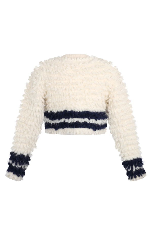 Carolina K Marjorie Cardigan - Navy Stripe