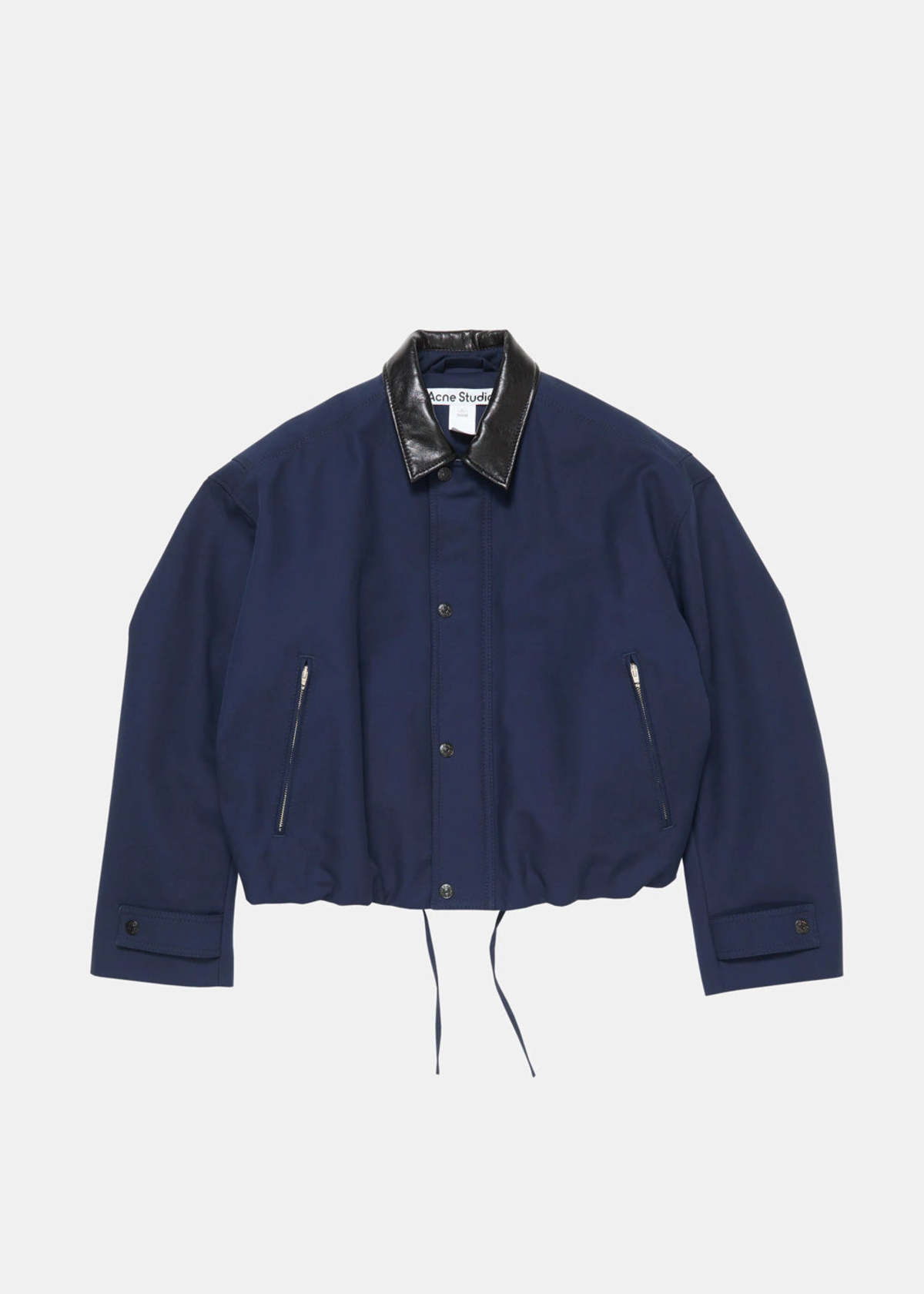 Acne Studios Nave Twill Bomber Jacket - Navy - Image 1 of 4