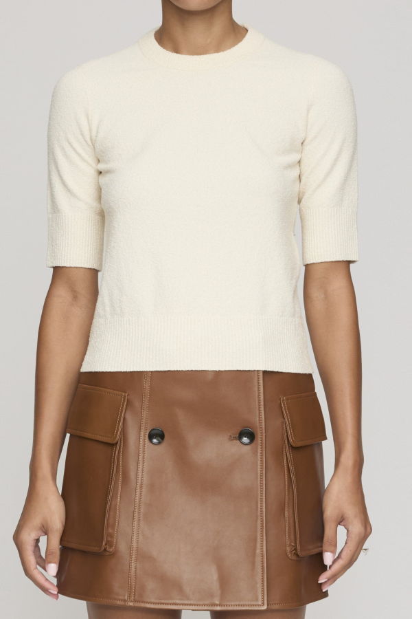 A.L.C. Brady Top Sweater - Off White