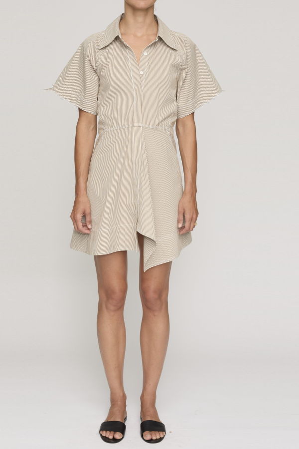 A.L.C. Julie Dress - Pearl/Aged Bronze