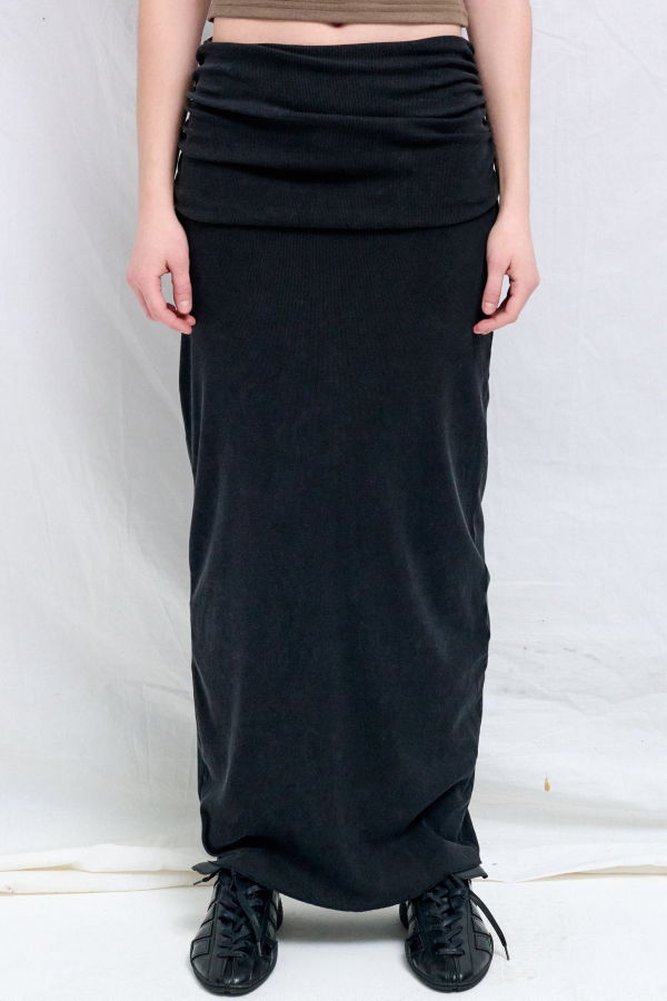 Assembly Black Maxi Skirt