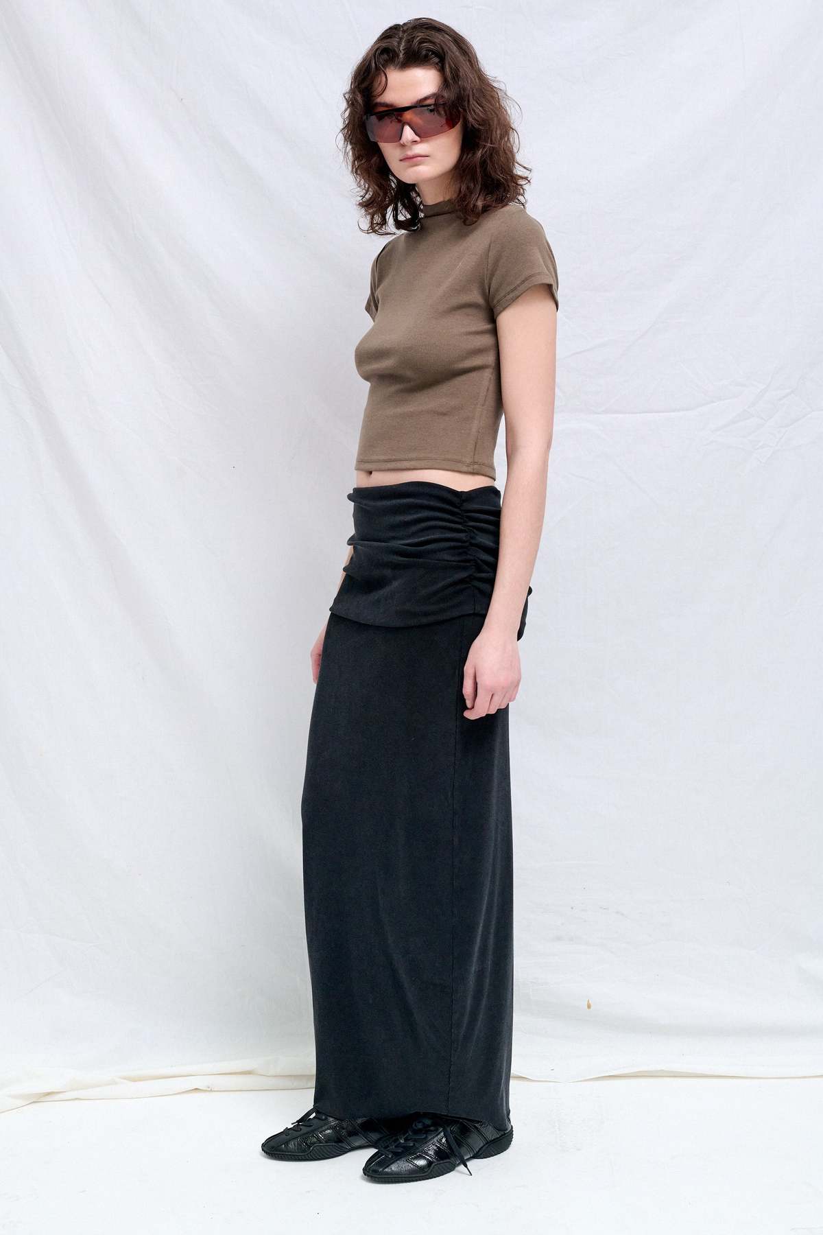Assembly Black Maxi Skirt - Image 2 of 4