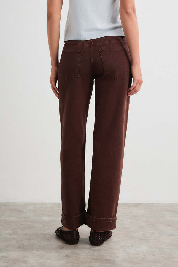 Mus & Bombon Wagyl Trousers - Brown