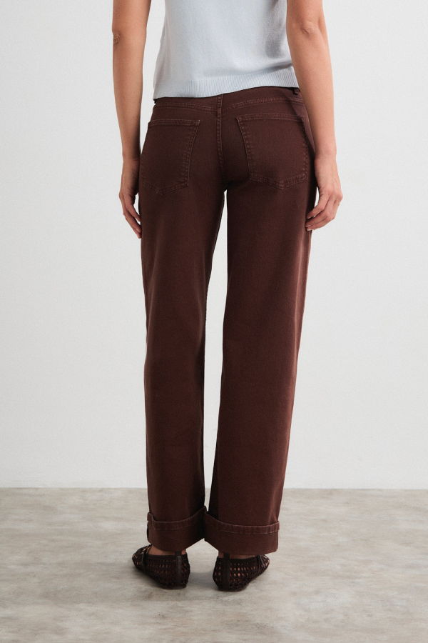 Mus & Bombon Wagyl Trousers - Brown