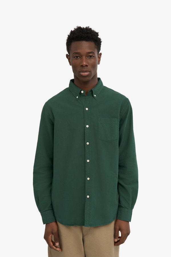 Colorful Standard Classic Organic Shirt - Emerald Green