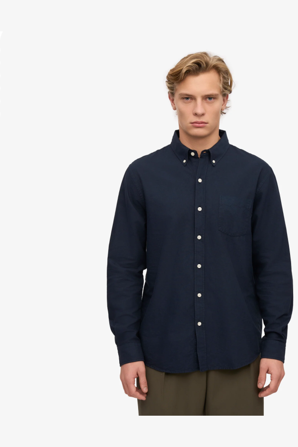 Colorful Standard Classic Organic Shirt - Navy Blue