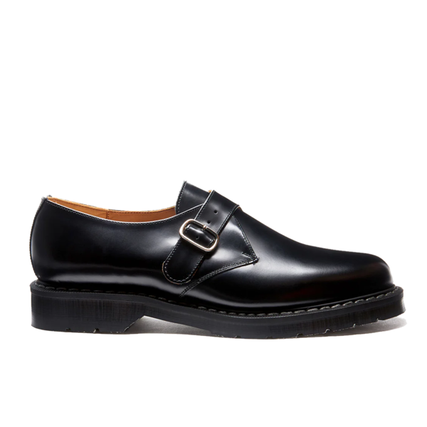 Solovair Single Buckle Monk Shoe