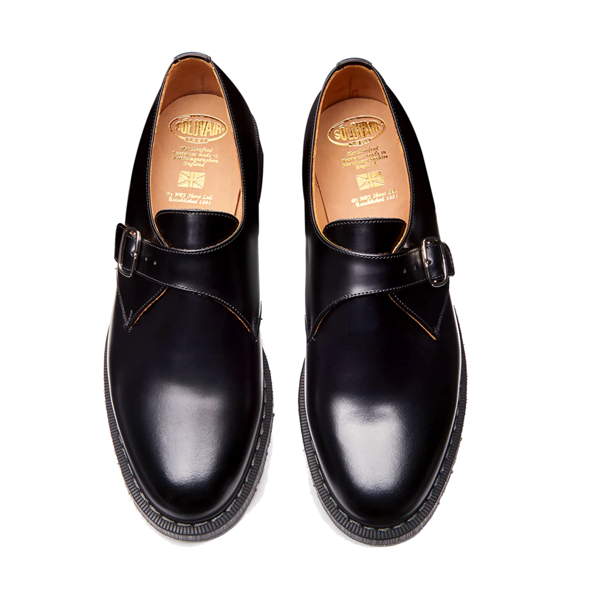 Solovair Single Buckle Monk Shoe - Image 3 of 3