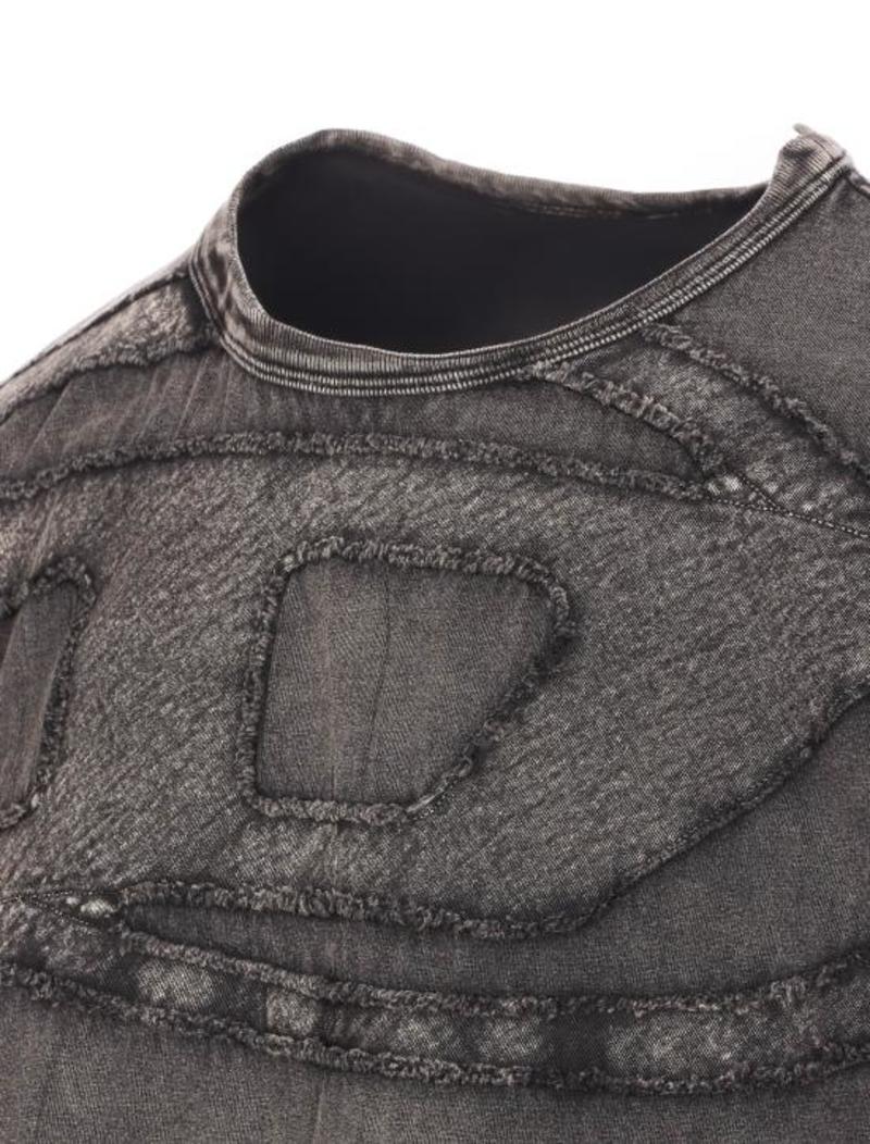 DIESEL Short Sleeve Tee - Dark Grey