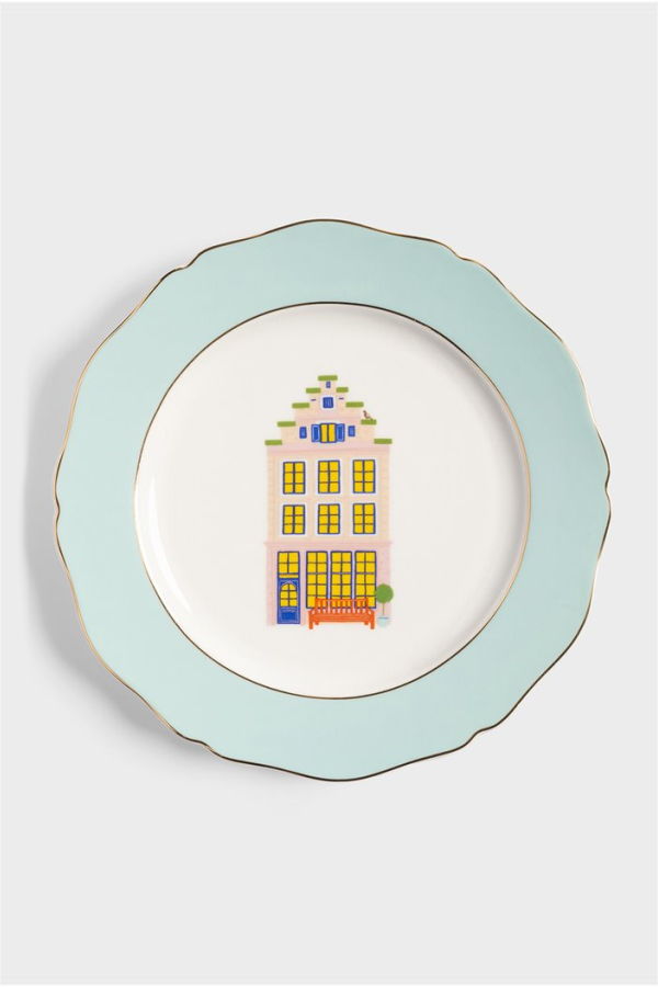 &Klevering Magic Mushroom Plate Set of 4