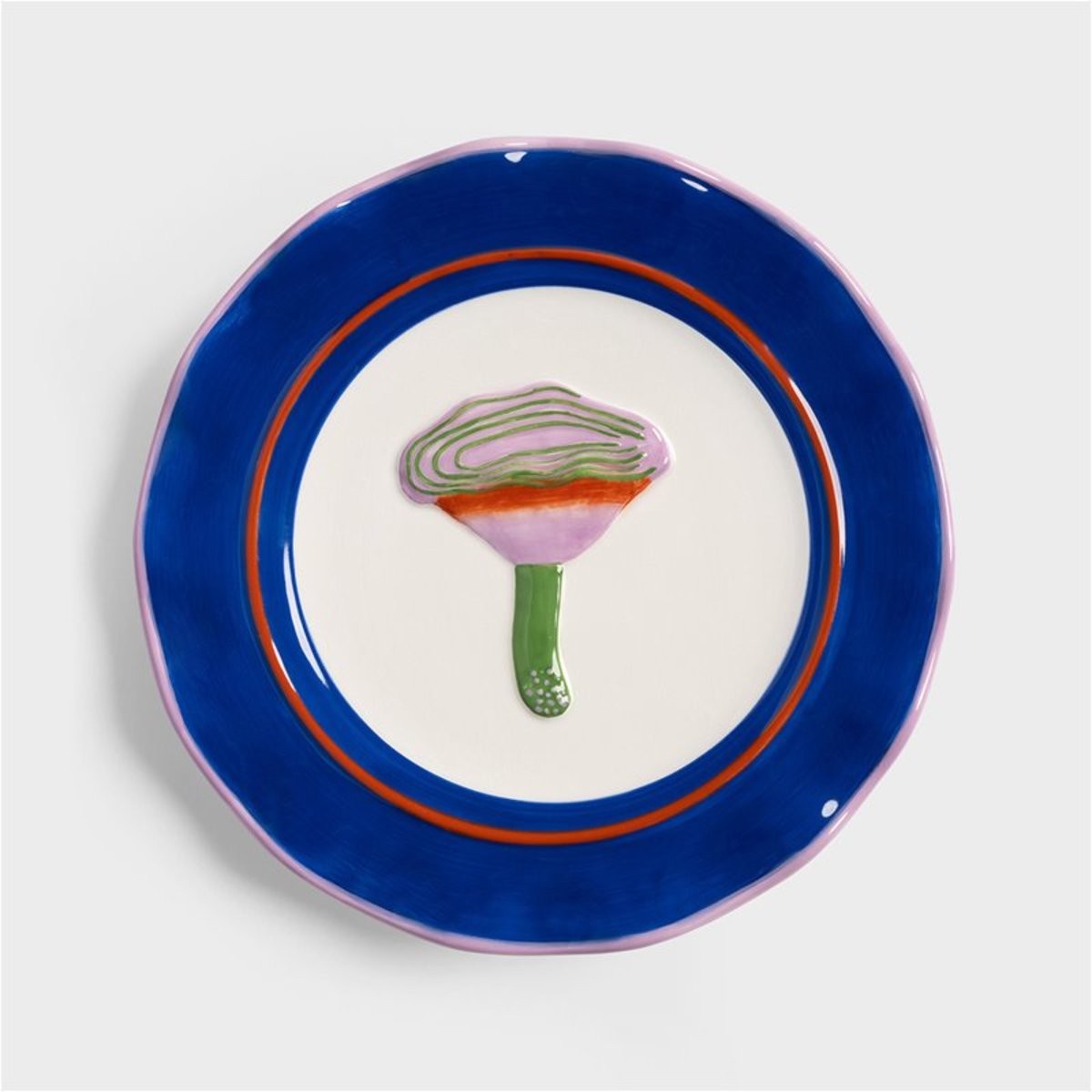 &Klevering Magic Mushroom Plate Set of 4 - Image 4 of 5