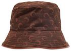 MARINE SERRE Bucket Hat - Brown - Thumbnail 1