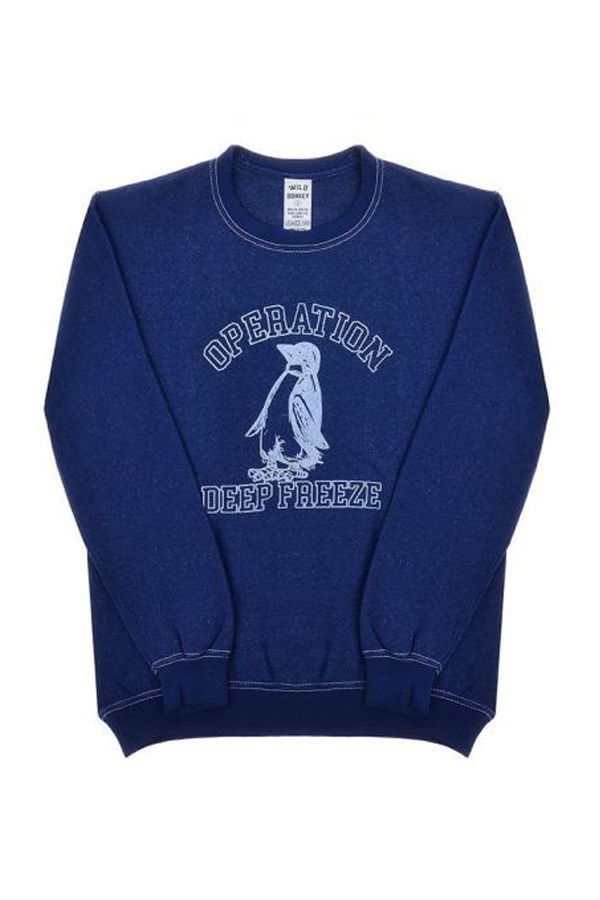 WILD DONKEY Tunic Top - Dyed Navy Blue