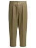 AMI HTR121CO0132A036 Straight Pants - Taupe Beige - Thumbnail 1