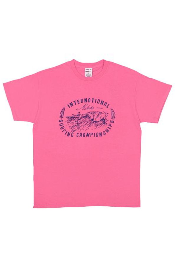 WILD DONKEY 와일드 동키 반팔 티셔츠 Tee - Azalea