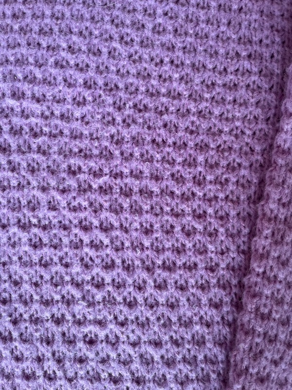 Ali Golden Turtle Neck Sweater - Lilac