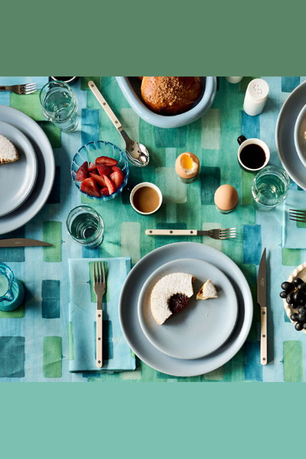 Goldie Home Tapestry Tablecloth - Blue 