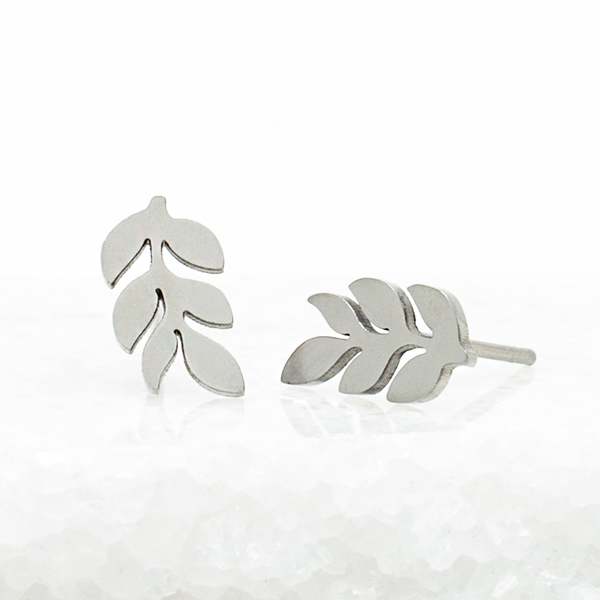 Starfish Project Rowen Leaf Stud Earrings