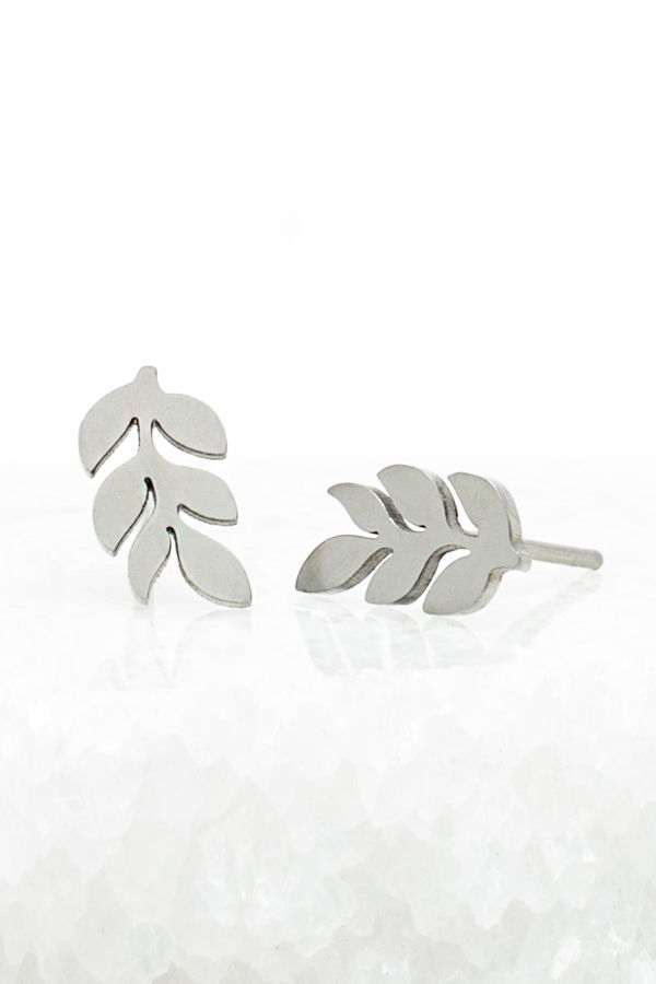 Starfish Project Rowen Leaf Stud Earrings