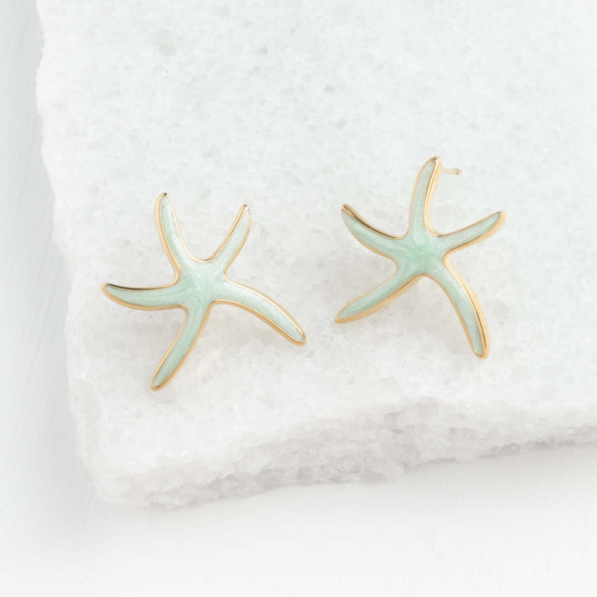 Starfish Project Starfish Hope Studs in Mint Earrings - Image 1 of 5