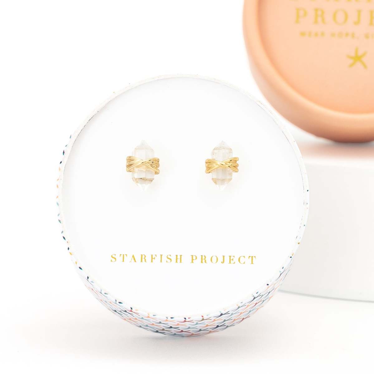 Starfish Project Stronger Together Crystal Studs - Image 3 of 5