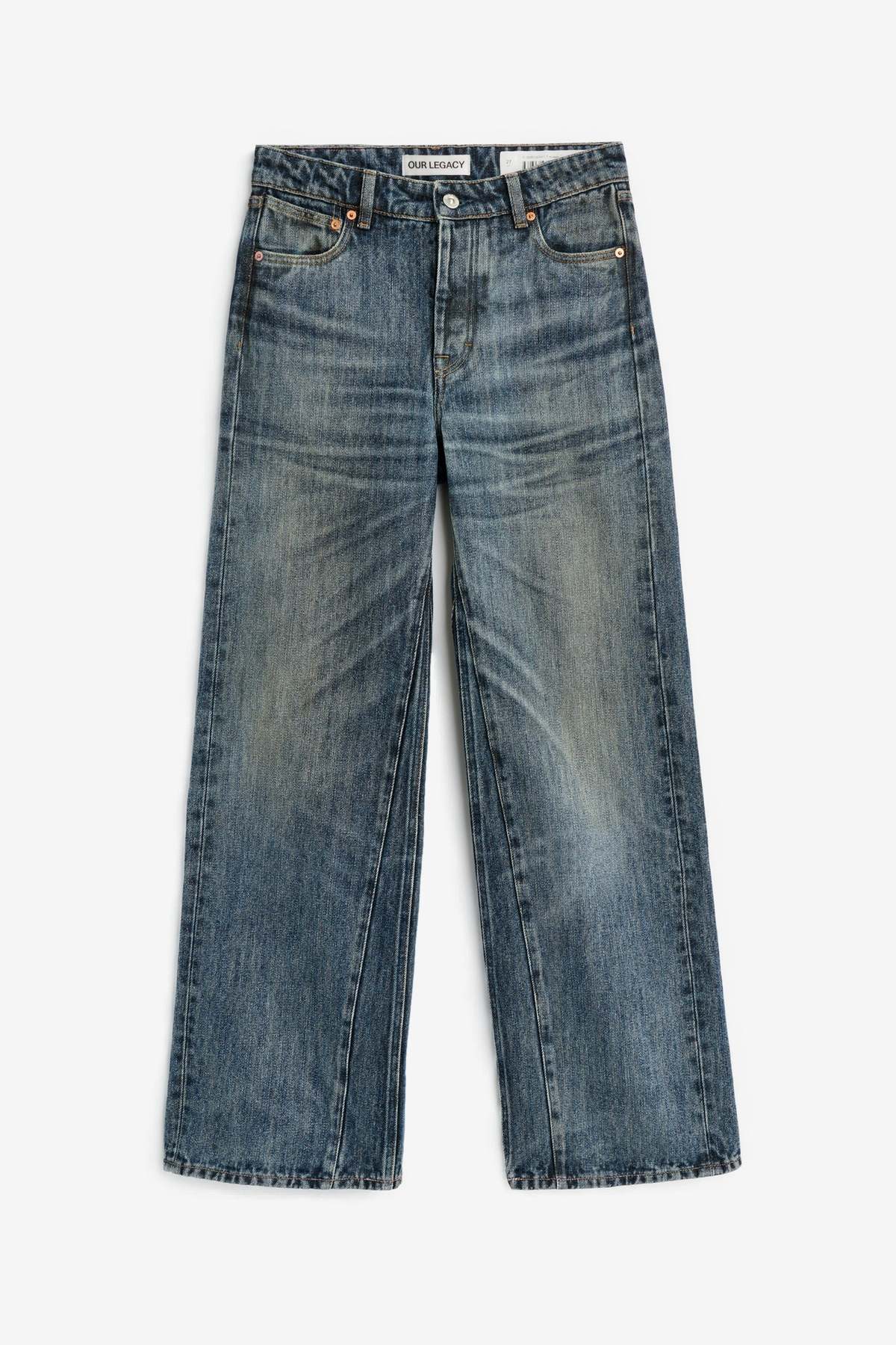Our Legacy Treble Cut Jeans - Rocker Storm Wash - Image 1 of 4