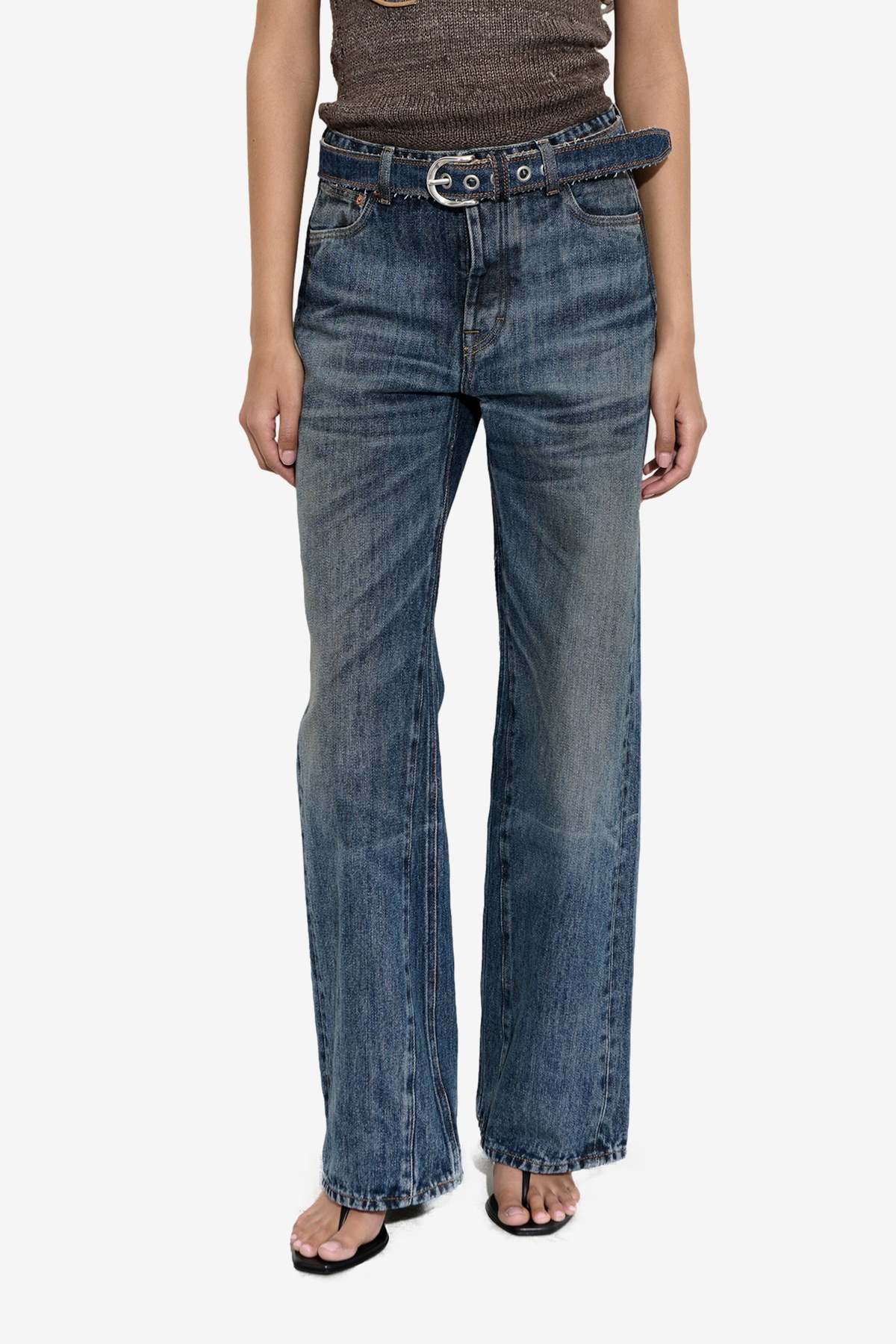 Our Legacy Treble Cut Jeans - Rocker Storm Wash - Image 2 of 4