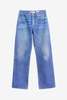 Our Legacy Wata Cut Jeans - Digital Blue Aurora Print - Thumbnail 1