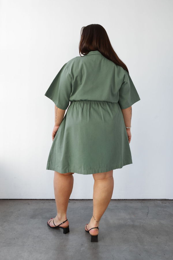 Noble Utility Dress - Sea Glass