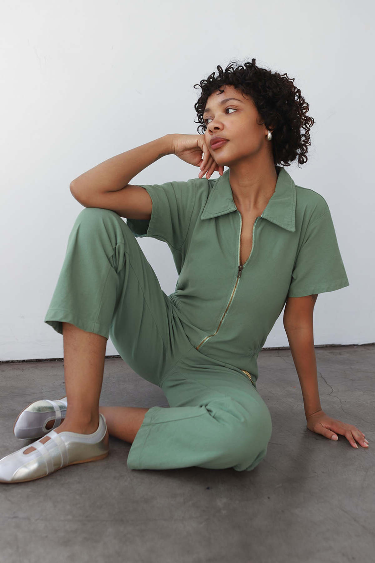 Noble Utility Suit Jumpsuit - Sea Glass - Image 6 of 6