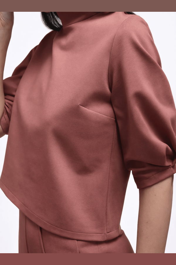 Meg Lunes Top - Desert Rose