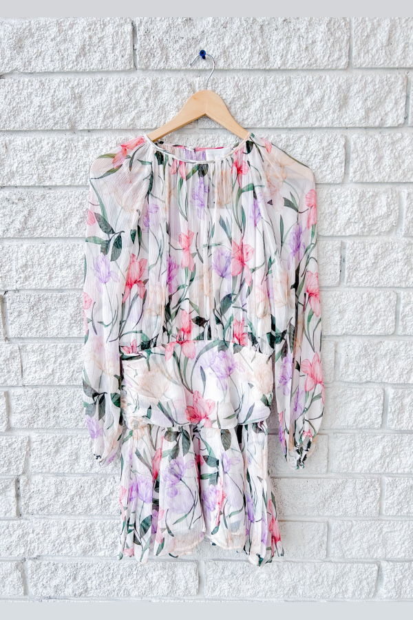 CHRISTY LYNN Billie Dress - Jardin Ivory