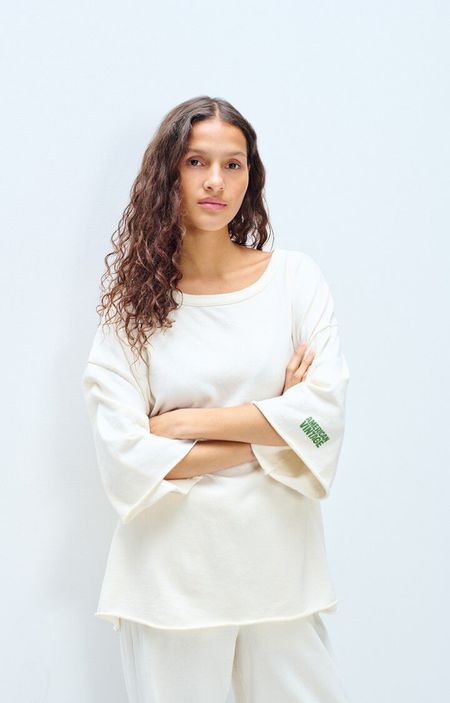 Sea NY Mable Cambric Short Sleeve Smocked Top - Ivory | Garmentory