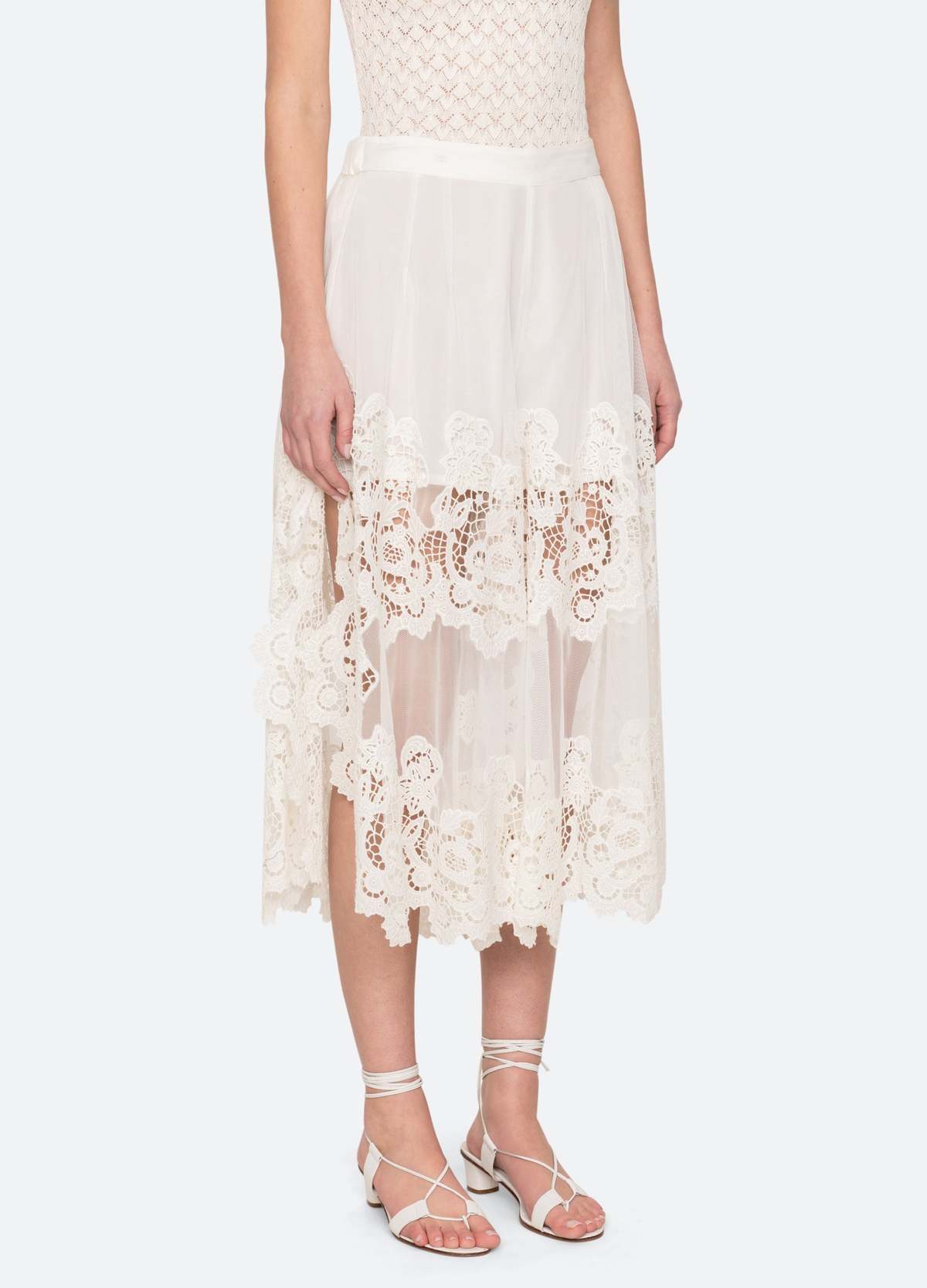 Sea NY Sofia Pants - Cream - Image 5 of 7