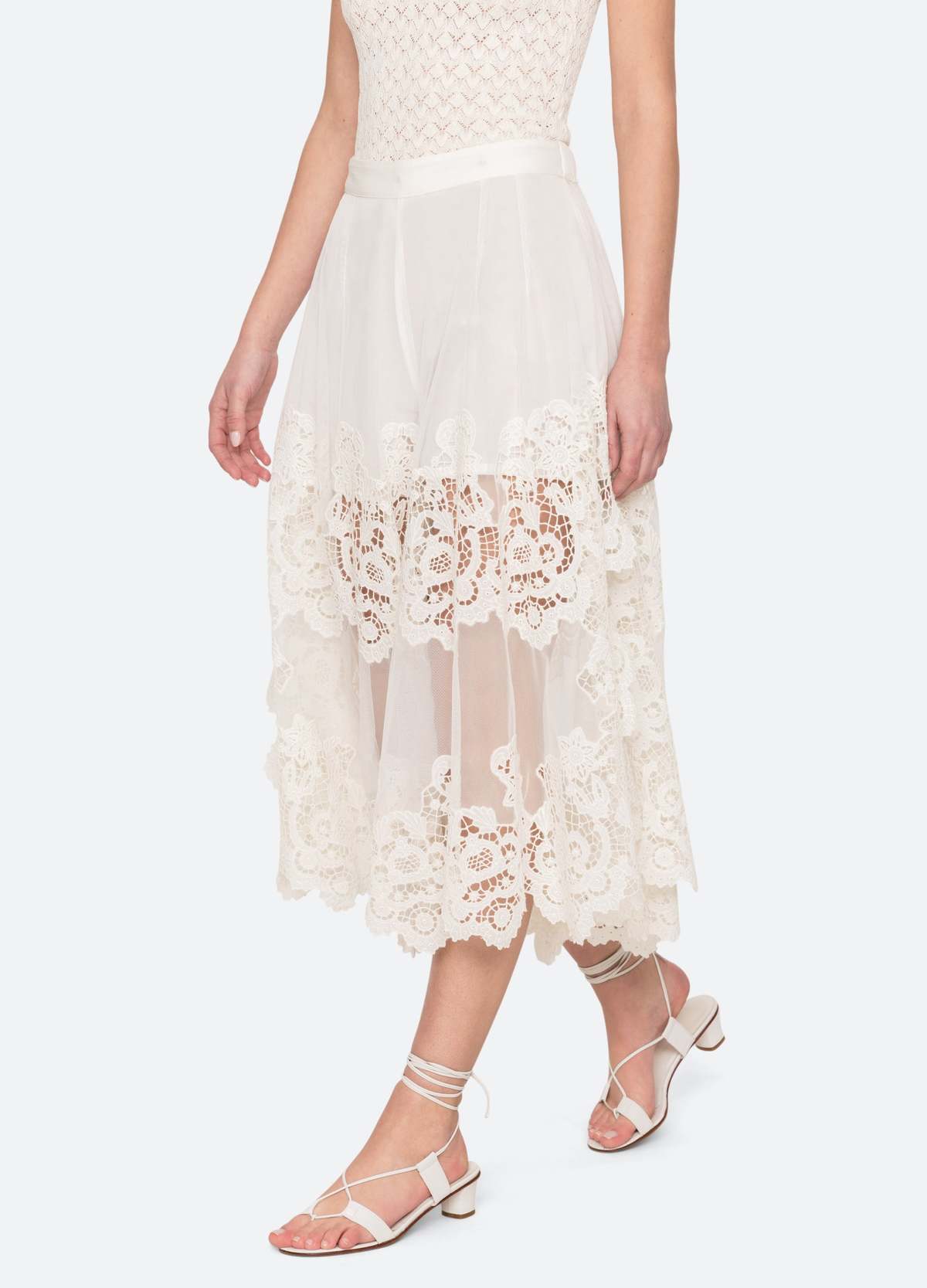 Sea NY Sofia Pants - Cream - Image 6 of 7