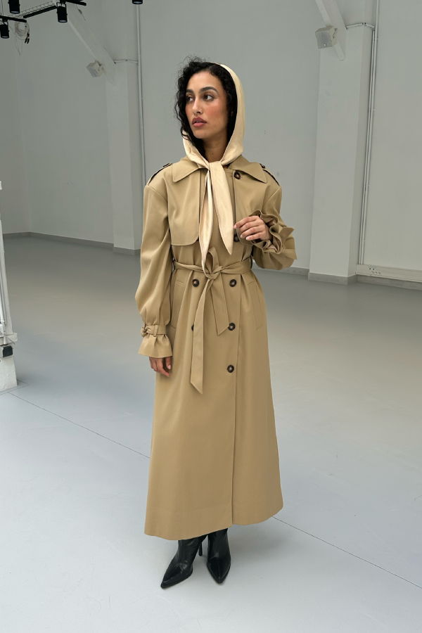 SAEMDI Aurora Trench Coat