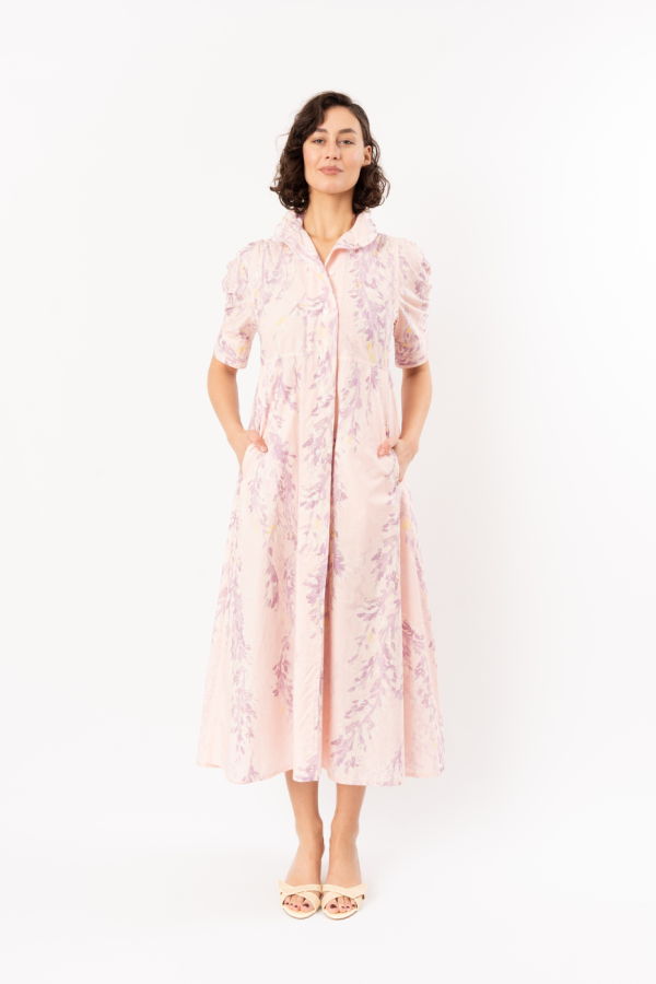Thierry Colson Venetia Dress - Weeping Willow Print
