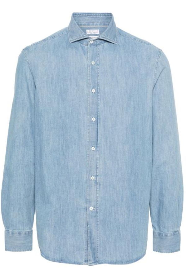 Brunello Cucinelli Long-Sleeve Shirt