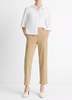 VINCE Avery Mid-Rise Italian Stretch-Cotton Chino Pants - Thumbnail 1