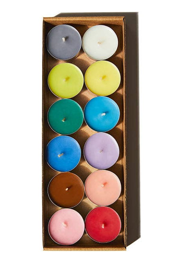 Le Feu De L'Eau Rainbow Tea Lights