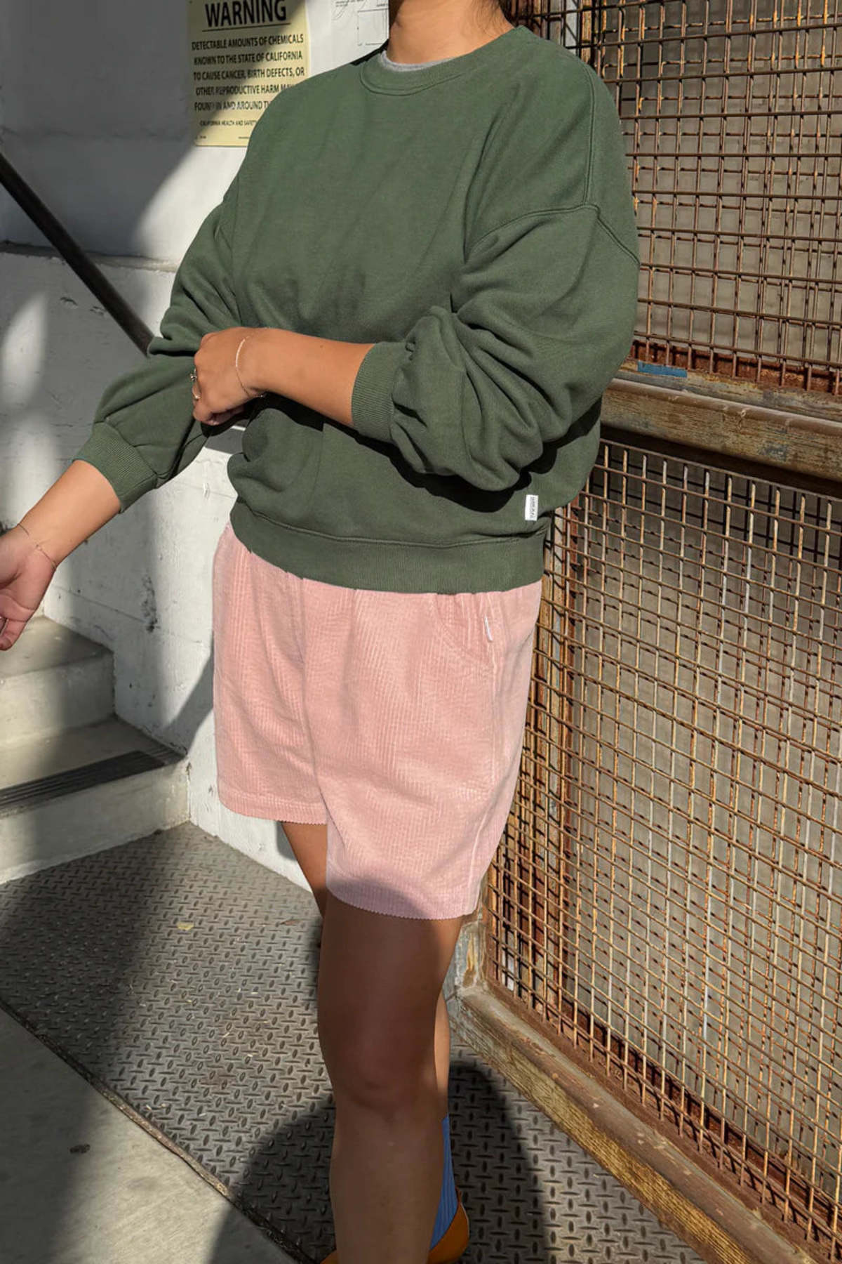 Le Bon Shoppe French Terry Core Sweatshirt - Image 4 of 4