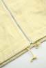 Auralee Cotton Nylon Pile Zip Parka Hoodie - Light Yellow - Thumbnail 7