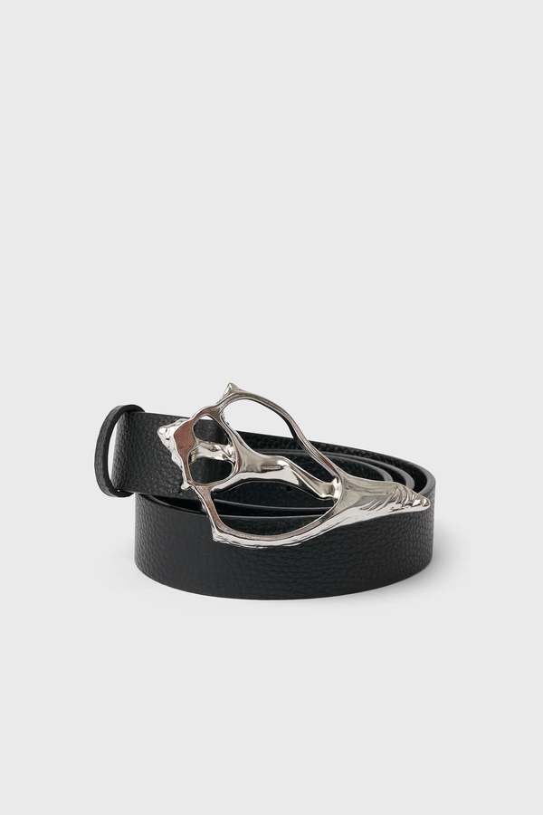 Rodebjer The Seashell Wide Pebble Leather Belt Rodebjer The Seashell Wide Pebble Leather Belt