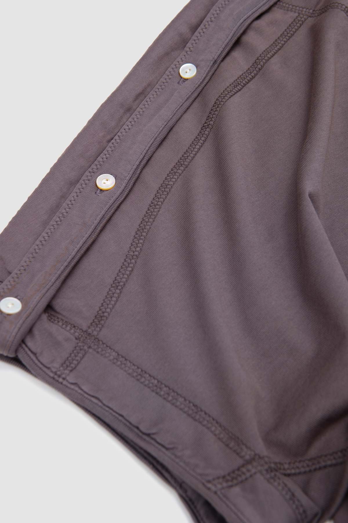 kiko kostadinov Sargo SS Henley Iris Tee - Iris - Image 4 of 5