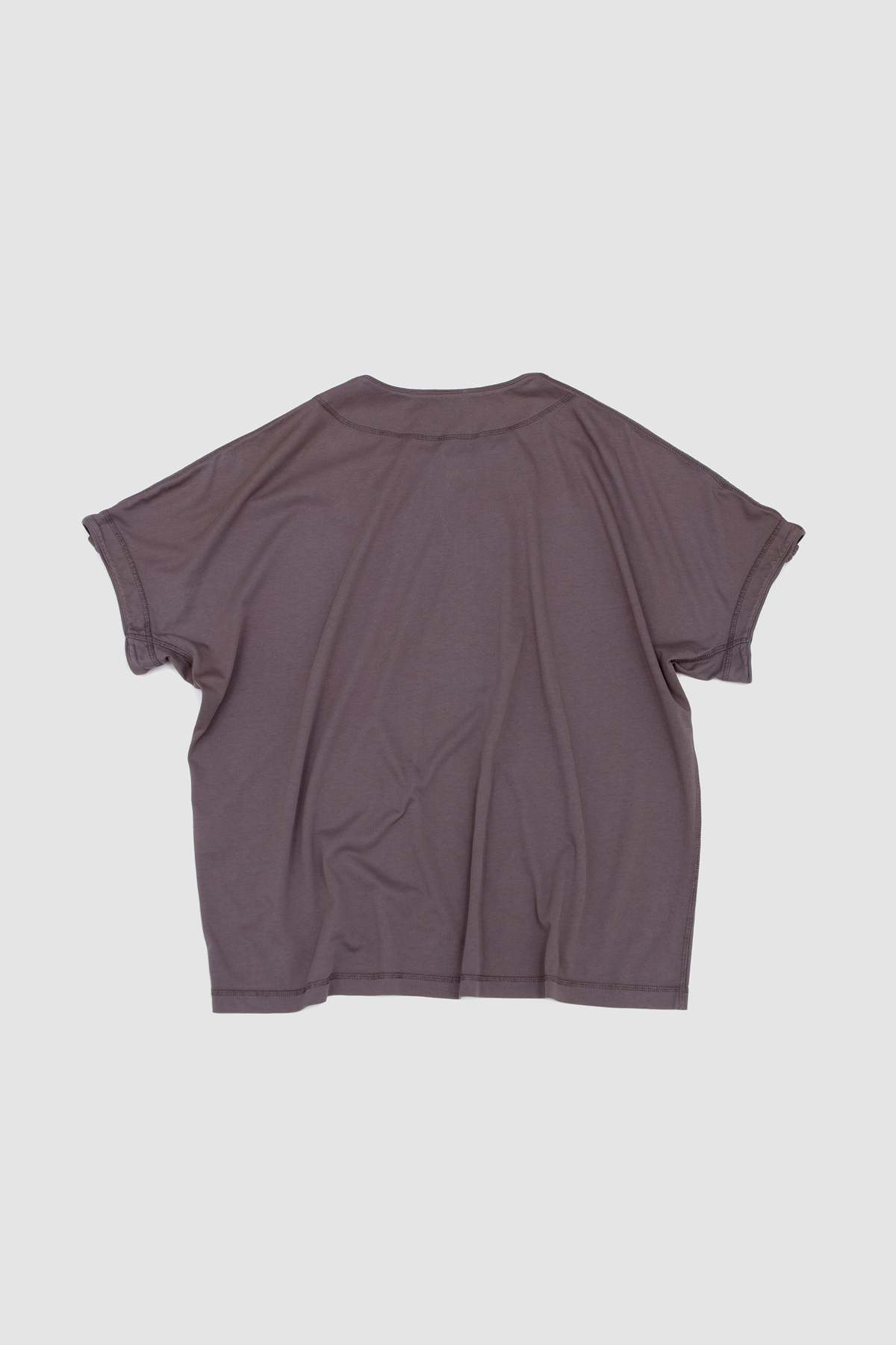 kiko kostadinov Sargo SS Henley Iris Tee - Iris - Image 5 of 5